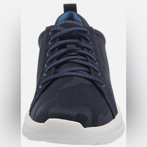 Clarks Women's Ezera Cloudsteppers Lace Sneaker, Dark Navy Camo Size - 12M.  NIB - Picture 7 of 15